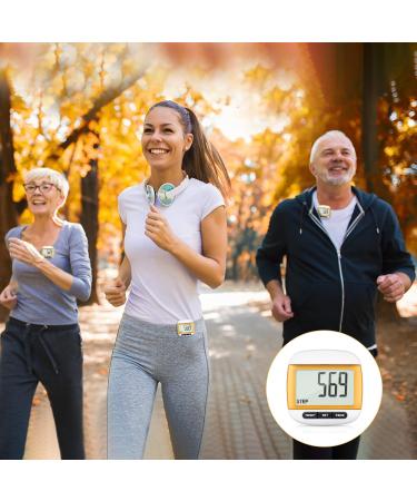 LCD Clip-on Pedometer - Multifunction Step Counter for Seniors, Men, Women & Kids | Walking Distance Tracker for Outdoor Sports & Running - Buy Online on GoSupps.com