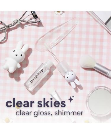 dearcloud Miffy Lip Serum Jelly - Clear Shimmer Lip Gloss for Hydration & Shine (Clear Skies) - Buy Online on GoSupps.com