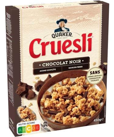 Quaker Cruesli Chocolat 450 g (Lot de 3) - Buy Online on GoSupps.com