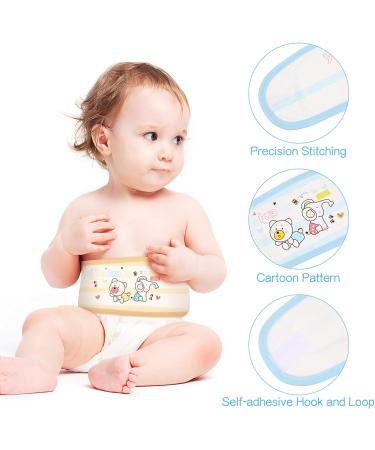 COHEALI Baby Belly Band 4 Pcs - Infant Umbilical Cord Cotton Navel Support Belts - Buy Online on GoSupps.com