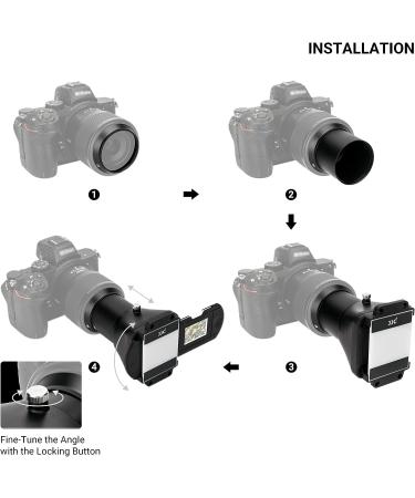 JJC Slide and Film Digitizing Adapter Kit | Negative to Digital Converter for Canon Nikon Sony Lenses | Replace Nikon ES-2 | Marco Lens Compatible - Buy Online on GoSupps.com