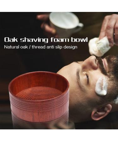 Premium Wooden Shaving Soap Bowl for Men | NSG758 | Ultimate Razor Cleaning Tool for a Perfect Shave - Buy Online on GoSupps.com