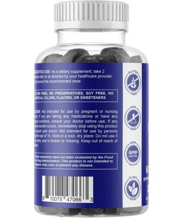 Magnesium & Iron Vegan Gummies - 60 Count Each - Buy Online on GoSupps.com