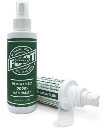 Foot Sense Bundle - Natural Foot & Shoe Powder 3.5 oz + Shoe & Gear Spray 5 oz - Odor Fighting Combo - Buy Online on GoSupps.com