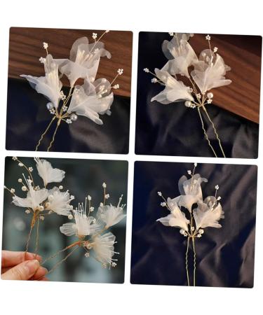 minkissy Bridal Headpiece Wedding Hair Accessories Wedding Hair Clips Hair Accessory for Women Bridal Hair Clip Bridal Hair Accessories Hair Jewels for Women Hair Pin Manual Bride Decorate - Buy Online on GoSupps.com