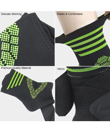 Supportive Adjustable Ankle Brace - Breathable Compression Sleeve for Sports Basketball & Boxing - Ideal for Sprains - Buy Online on GoSupps.com