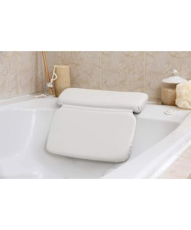 Epica Luxury Bathtub Pillow - Non-Slip Waterproof Cushion with Suction Cups for Ultimate Comfort in the Bath | Head & Neck Support for Women & Men - Ideal for Hot Tubs, Spas, and Relaxing Baths - Buy Online on GoSupps.com