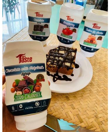 Mrs Taste Sugar Free Dulce de Leche - Zero Calories, Zero Sodium, High Fiber - Keto & Paleo Friendly Condiment (11 oz) - Buy Online on GoSupps.com