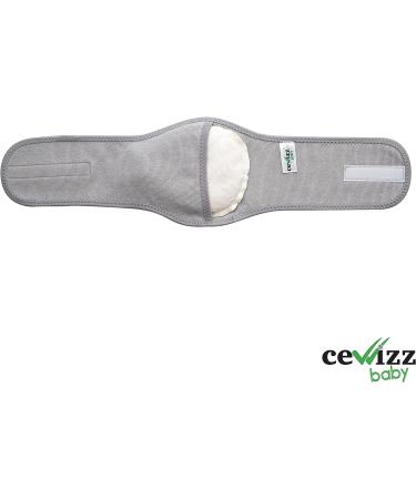 CEVVIZZ Baby Gas Relief Belly Band - Microwavable Thermal Waistband with Natural Cherry Pits for Gas Pains - Beautiful Gift Box - Grey - Buy Online on GoSupps.com