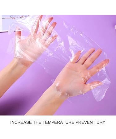 Beauty Plastic Neck Mask 200 Pieces Plastic Neck Mask Disposable Neck Mask Transparent Beauty DIY Moisturizing Sealing Film - Buy Online on GoSupps.com