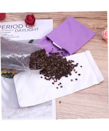 COLLBATH Heated Eye Mask organic flax eye pillows sleeping eye pillow relaxation eye masks sleeping eye cover microwavable heated eye masks lavender eye pillow Yoga Eyeshade natural purple Size 1 Purple - Buy Online on GoSupps.com