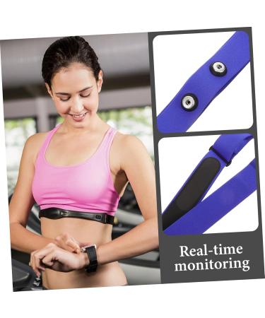 Buy Happyyami Wireless Heart Rate Monitor Belt - Sports Equipment & Devices - Blue 17x3cm - Optimal Fitness Tracking - Buy Online on GoSupps.com