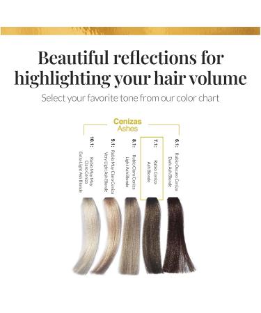 Hair Solution Gold Ash Blonde 7.1 Hair Dye - 90g Permanent Color Peroxide Cream & Gloves | Professional Salon Care for Stunning Beauty - Buy Online on GoSupps.com