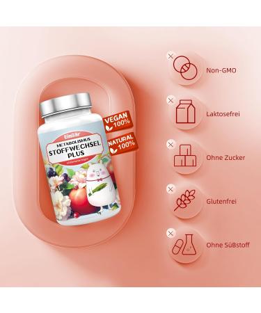 Metabolism Complex 10-in-1 Capsules | Green Tea L-Carnitine Garcinia Cambogia & More | 120 Vegetarian Tablets for Weight Loss & Energy - Buy Online on GoSupps.com