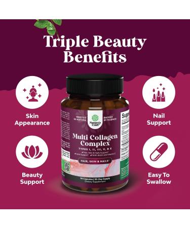 Bundle of Extra Strength Saw Palmetto for Women 500mg - Hair Vitamins for Hair Loss Supplement and Advanced Multi Collagen Complex - Ageless Multi Collagen Peptides with Type 1 2 3 5 & X & Biotin - Buy Online on GoSupps.com