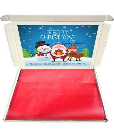 Personalised CHRISTMAS PALS Christmas Chocolate Selection Box Gift Hamper (Half Size A5/C5) - Buy Online on GoSupps.com