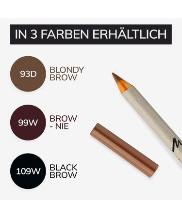Manhattan Eyebrow Pencil - Light Brown for Defined Eyebrows | Blondy Brow 93d | 1.3g - Buy Online on GoSupps.com