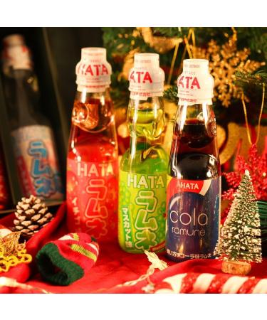 Starry Mart Hatakosen Japanese Ramune Surprise Box (Random 5 Assorted Flavours) - With Gift Packging - Buy Online on GoSupps.com