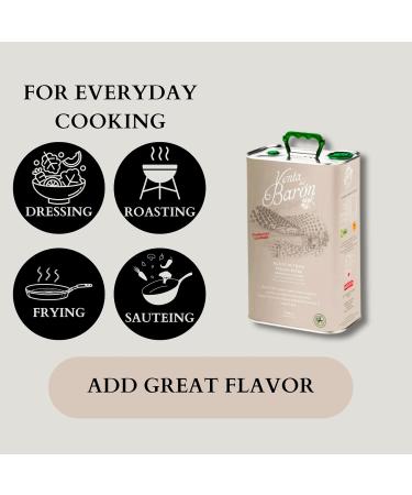 Venta del Bar n 2.5L Award-Winning Premium Extra Virgin Olive Oil - High Polyphenol Content - Cold Extracted - International Shipping Available - Buy Online on GoSupps.com