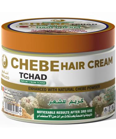 Hair Leave-in Cream with Chebe Powder for Hair Growth | African Natural Chebe Powder for Hair growth 200 GM