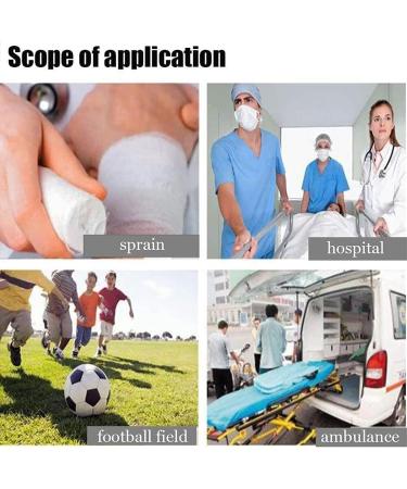 Folding Emergency Rescue Stretcher Aluminum Alloy Stretcher with Tie Bar Lightweight 4 Wheels Flat Rescue Stretcher for Mobile Injured Mountain Rescue - Buy Online on GoSupps.com