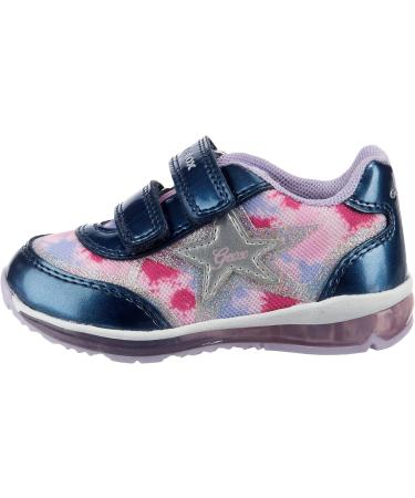 Geox Girl's B Todo B Sneakers - Size 5 UK, Avio Multicolor - Buy Online on GoSupps.com