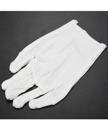 ZHIZAIHU 24 Pairs of Gloves Made of 100% Cotton White with Moisturising Cream Lining Gloves and Healthy Music Work - Buy Online on GoSupps.com