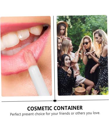  FRCOLOR FRCOLOR 6 tubes lip gloss bottle pencil lip gloss clear lip gloss containers plastic containers lip balm bottles lip gloss tube lip gloss tube red samples - Buy Online on GoSupps.com