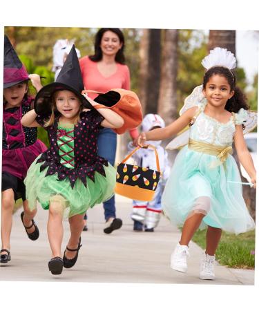 Holibanna 1pc Handbag Candy Bags Baskets for Kids Basket for Kids Polyester Bag Pumpkin Child Decorate - Buy Online on GoSupps.com