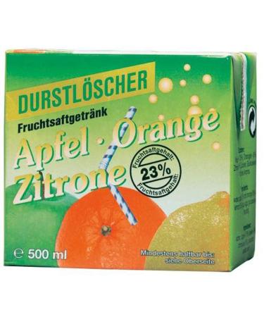 Fruchtsaft Refreshing apple orange lemon fruit juice drink 500ml