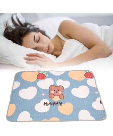 Bed Pads Washable Waterproof 28x39.4in Soft Skin Friendly Water Absorption Urine Mattress for Women Period - Buy Online on GoSupps.com