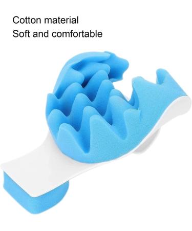 Neck Relaxer Portable Cervical Traction Pillow for Orthopedic Relief & Upper Spine Support - Buy Online on GoSupps.com
