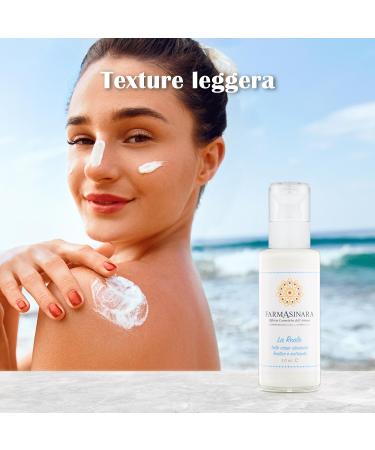 Antioxidant body milk with helichrysum lavender rosemary. Calming effect after sun immediate freshness with menthol and bisabolol made in the Asinara laboratories (30 ML) - Buy Online on GoSupps.com