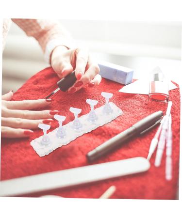 DRESSOOS 2 Sets Manicure Practice Base Nail Display Holder Nail Art Stand Press on Nails Display Holder Nail Tip Holders Nail Stands Show Rack Fake Nail Holder Fairy False Nails Acrylic - Buy Online on GoSupps.com