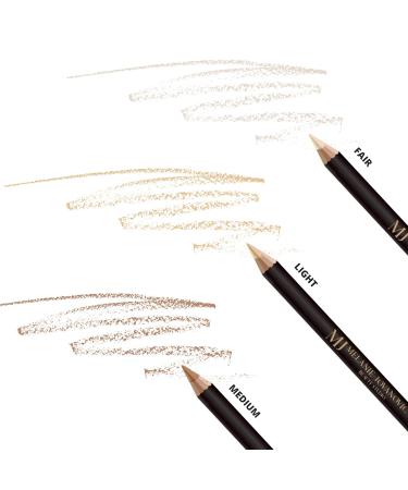 Eyebrow Highlight Pencil - Conceal Blemishes & Dark Circles | Waterproof & Chemical-Free | Mela Beauty Studio Professional Makeup (Light - Buy Online on GoSupps.com