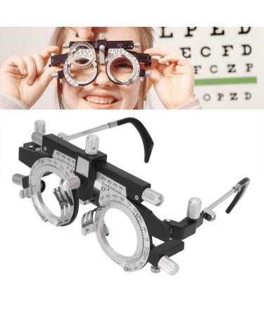 Optical Trial Frame Adjustable Optometry Optical Trial Lens Frame Universal Optometry Test Lens Optical Test Eyepiece for Visual Inspection in Optical Shops Hospitals
