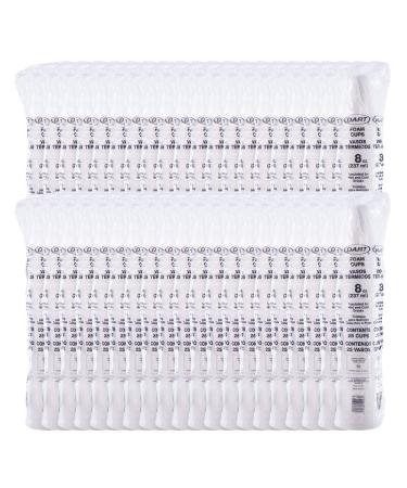 DART 8J8CT 8-Ounce Foam Cup (Case of 1000) - White, Pack of 1000 - Buy Online on GoSupps.com