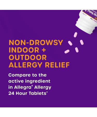 HealthCareAisle Allergy Relief Tablets 180 mg 180 Count and GoodSense Allergy Relief Tablets 10 mg 365 Count Bundle - Buy Online on GoSupps.com