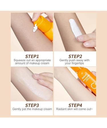 higyee Vitamin C Lotion for Body Brightening Lazy Cream 100ml Refreshing Vitamin C Time Body Brightening Moisturizer for women and men longlasting care for the entire body - Buy Online on GoSupps.com
