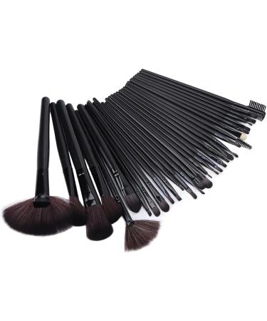 Verdant Touch Eyeshadow Brush 32-Piece Complete Makeup Brush Set Face Powder Brush Eyeshadow Brush Beauty Tool Black - Buy Online on GoSupps.com