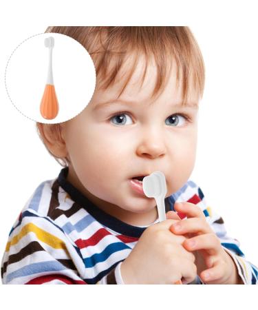 Baluue Cute Balloon Shaped Children's Toothbrush - Soft Bristles for Toddlers | Healthy Gums | Orange - Buy Online on GoSupps.com