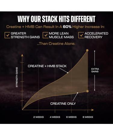 Creatine HMB Supplements for Men and Women w/Essential Amino Acids | EAA & BCAA Powder Mix | Creatine Monohydrate Powder and HMB | EAAS & BCAAS | Made in USA & 3rd Party Tested - Buy Online on GoSupps.com