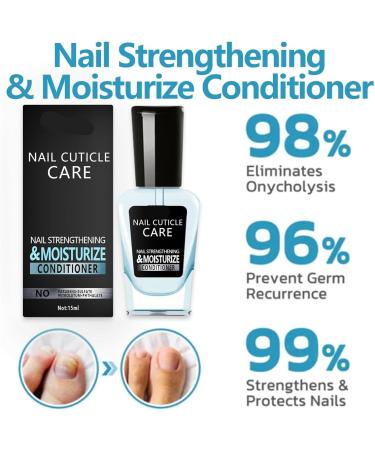 Nail Strengthening and Growth Conditioner Nail Growth Polish Nail Cuticle Care Oil Nail Strengthener for Damaged Nails Strengthens & Protects Nails Nail Treatment 3pcs - Buy Online on GoSupps.com