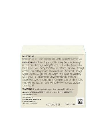 Aveeno Calm + Restore Redness Relief Moisturizing Cream 1.7 oz - Fragrance-Free for Sensitive Skin - Buy Online on GoSupps.com