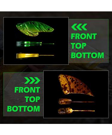 Goture Fishing Spoons Hard Lures Casting Spoon/Ice Fishing Jigs - Trout Bass Pike Walleye Crappie Bluegill - 12pcs in Tackle Box - Buy Online on GoSupps.com