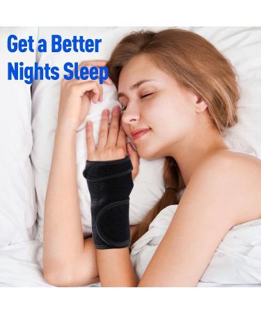Fereesaoi Carpal Tunnel Wrist Brace Night Support - Left Hand Wrist Splint for Carpal Tunnel Syndrome, Tendonitis, Arthritis - Pain Relief and Arm Stabilizer - Buy Online on GoSupps.com