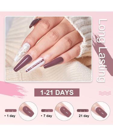 INPING 6 Colors Gel Nail Polish Set - Nude, Pink, White Shades for Bridesmaid Manicures | Long Lasting, Soak Off, UV/LED | 8ml/0.27oz - Buy Online on GoSupps.com