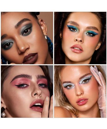  LOPHE LOPHE Long-Lasting Black Eyeshadow - High Pigmentation Water Resistant Metallic Eyeshadow - Shimmering Smudge-Proof Glitter Effect - Vegan - Cruelty-Free - 5g - Buy Online on GoSupps.com