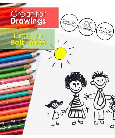 Golden State Art 8.5x11 Picture Mat Matte Backerboards - 50 Pack White Backing Boards - Buy Online on GoSupps.com