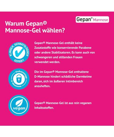  Gepan GEPAN Mannose-Gel 30 ml - Buy Online on GoSupps.com